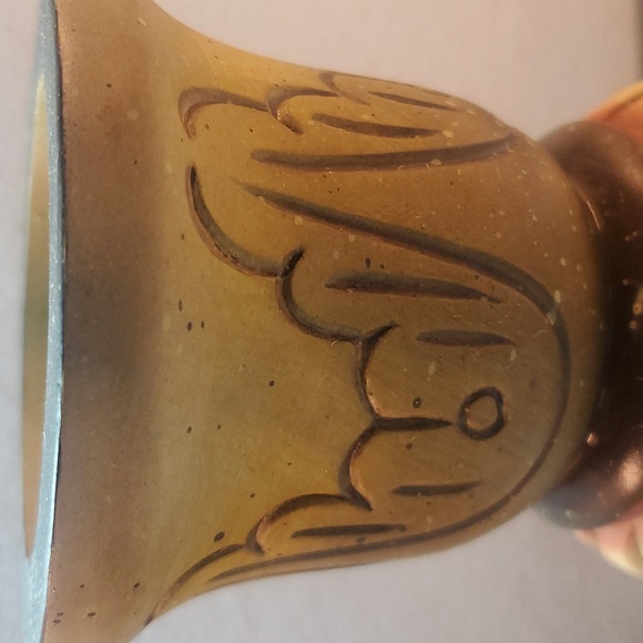 2004 Julie Ueland Designer SouthWest Painted 11.5 Pillar acandle Holder - Picture 16 of 16